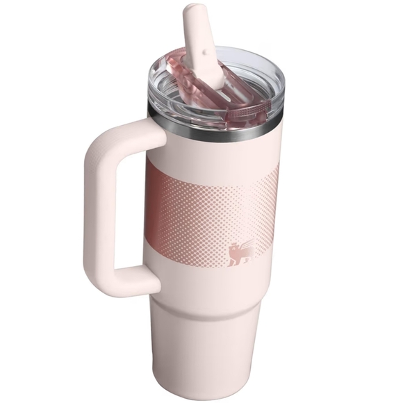 NWT STANLEY Quencher PROTOUR Flip Straw Tumbler, 30 OZ- Rose Quartz Fade - Picture 6 of 7